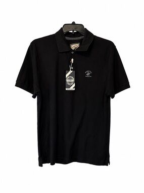 Beverly Hills Polo Club Classic‎ Black Polo Shirt